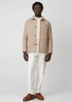 Overshirts>J.C RAGS OVERSHIRT Beige