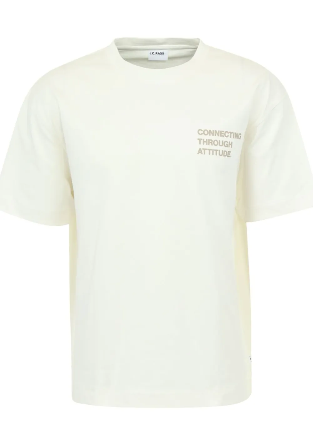 T-Shirts>J.C RAGS TSHIRT Off white