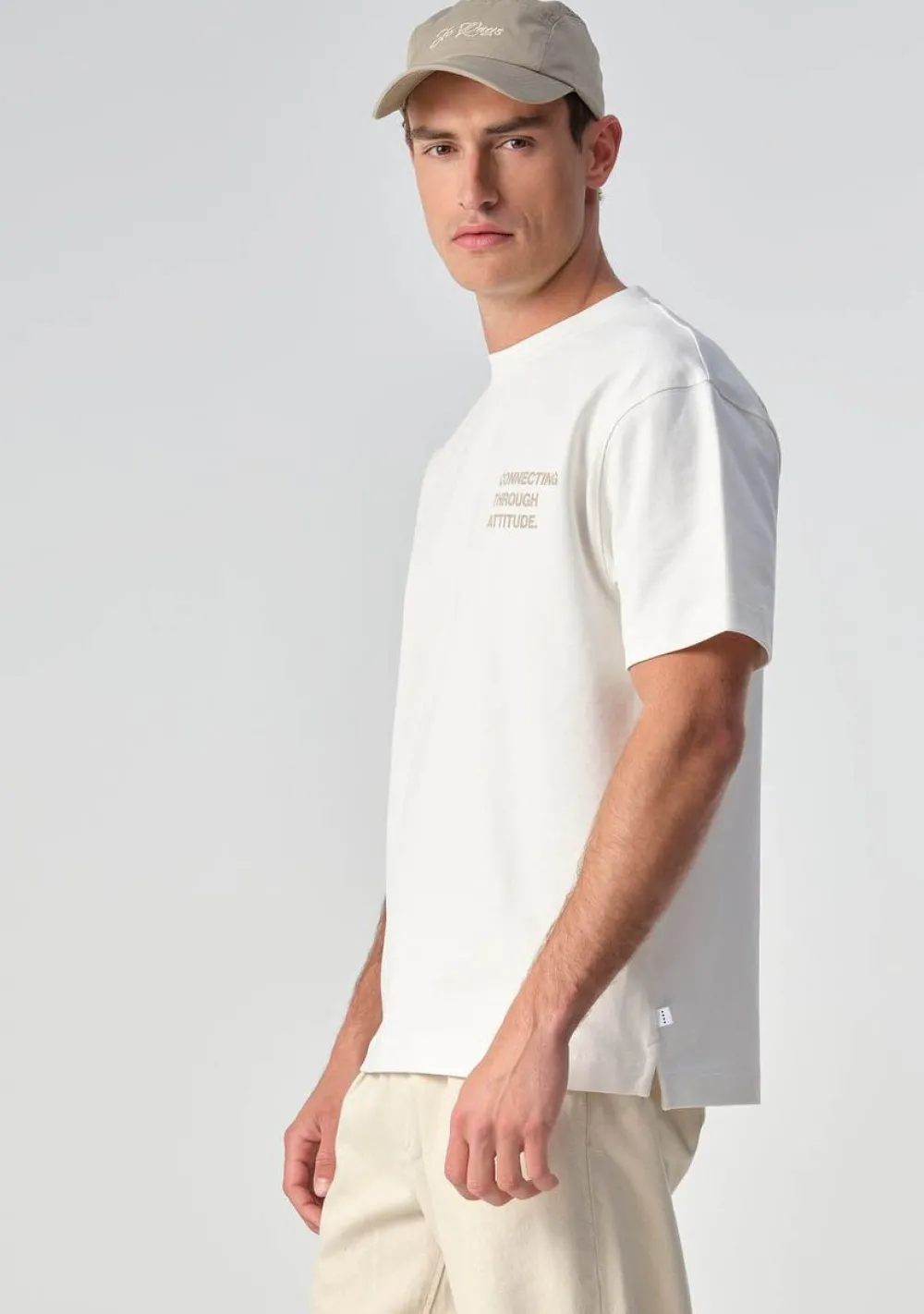 T-Shirts>J.C RAGS TSHIRT Off white