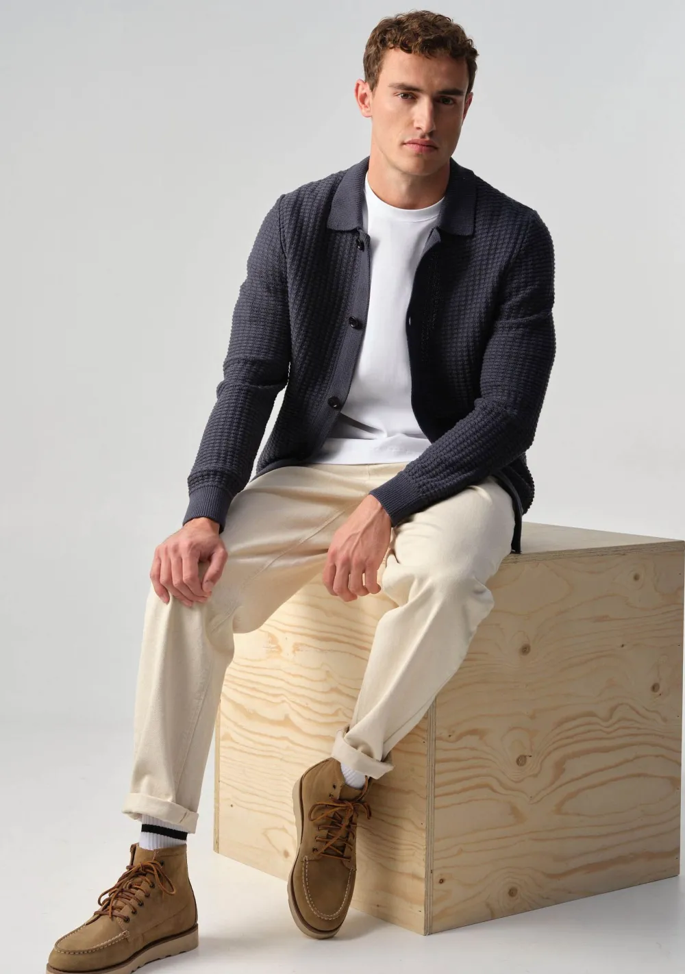 Vesten>J.C RAGS VEST Blauw