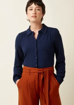 Blouses>KING LOUIE BLOUSE Blauw