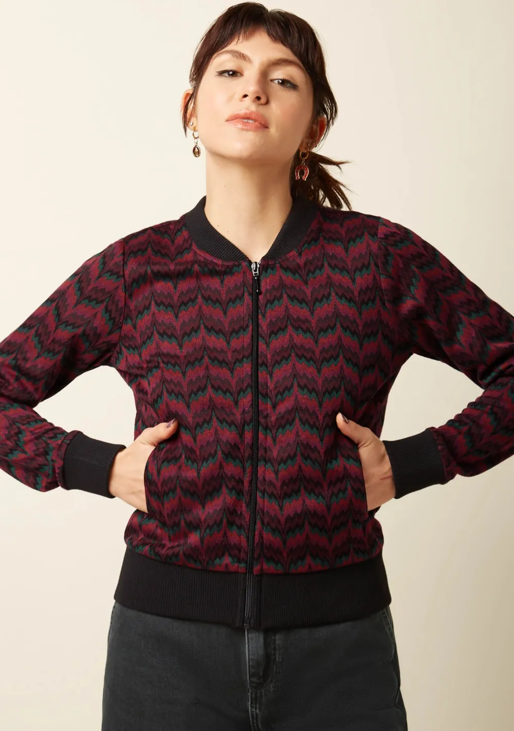 Pakken & Co-Ords|Jassen>KING LOUIE BOMBERJACK Rood