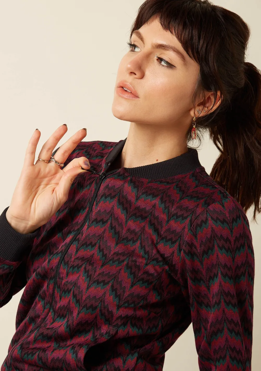 Pakken & Co-Ords|Jassen>KING LOUIE BOMBERJACK Rood