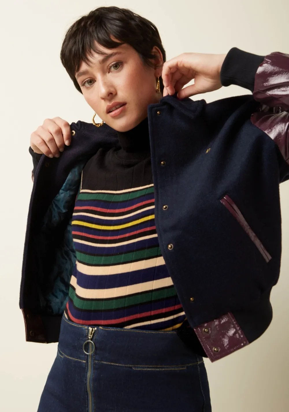 Blazers & Jasjes|Jassen>KING LOUIE BOMBERJACK Blauw