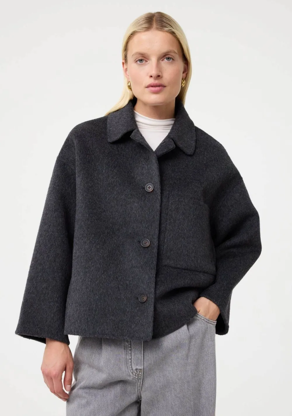 Blazers & Jasjes>KNIT-TED JASJE Grijs