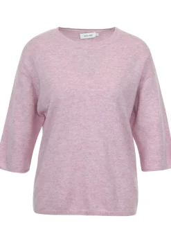 Truien>KNIT-TED TRUI KORTE MOUW Paars