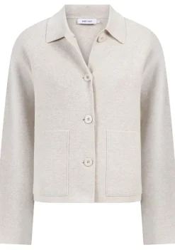 Vesten>KNIT-TED VEST Off white