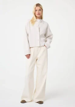 Vesten>KNIT-TED VEST Off white