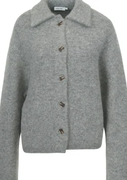 Vesten>KNIT-TED VEST Grijs