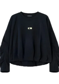 Sweaters|Truien>LAAGAM SWEATER Zwart