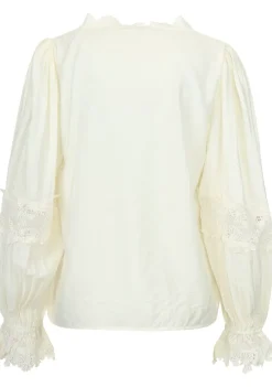 Blouses>LABEL DOT BLOUSE Off white