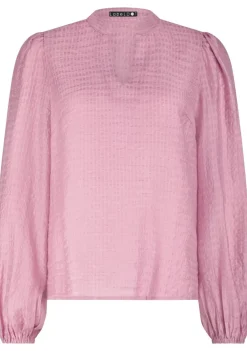 Blouses>LABEL DOT BLOUSE Roze