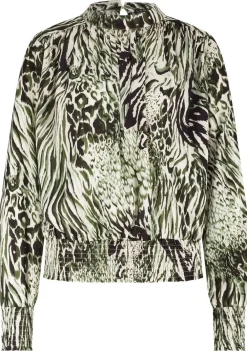 Blouses>LABEL DOT BLOUSE Groen