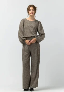 Pakken & Co-Ords|Shirts>LABEL DOT SHIRT Beige