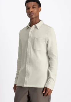 Overshirts>LAW OF THE SEA OVERSHIRT Beige