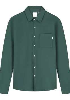 Overshirts>LAW OF THE SEA OVERSHIRT Groen