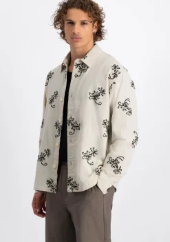 Overshirts>LAW OF THE SEA OVERSHIRT Off white