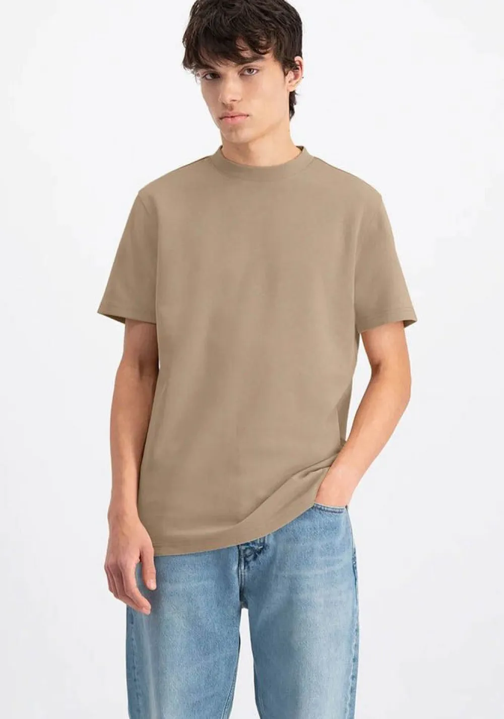 T-Shirts>LAW OF THE SEA TSHIRT Beige