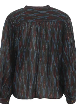 Blouses>MAISON HOTEL BLOUSE Blauw