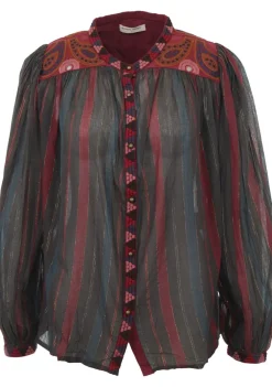 Blouses>MAISON HOTEL BLOUSE Rood