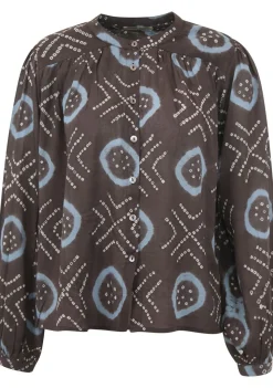 Blouses>MAISON HOTEL BLOUSE Blauw