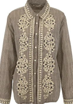 Blouses>MAISON HOTEL BLOUSE Beige