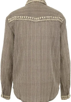 Blouses>MAISON HOTEL BLOUSE Beige