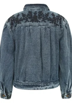 Blazers & Jasjes>MAISON HOTEL DENIMJACK Blauw