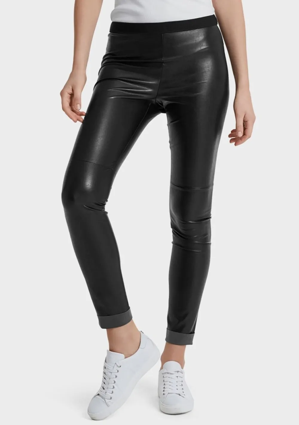 Broeken>MARC CAIN LEGGING Zwart