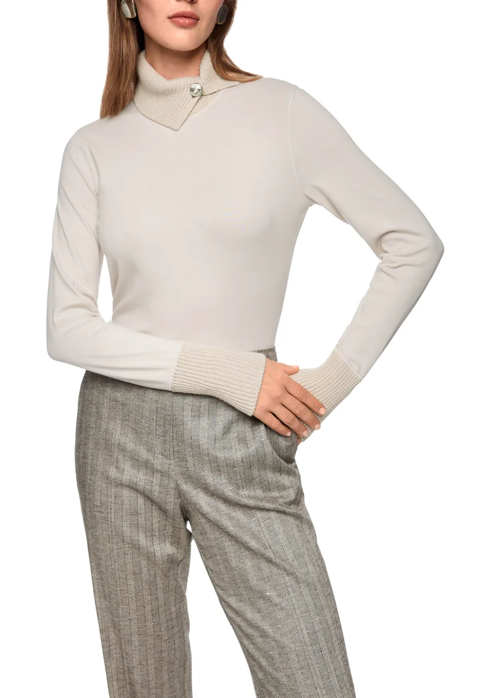 Shirts>MARC CAIN SHIRT Beige