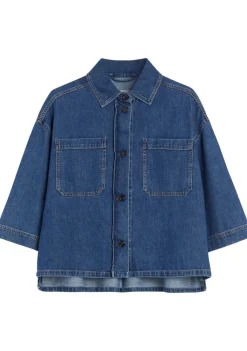 Blouses>MAX MARA BLOUSE Blauw