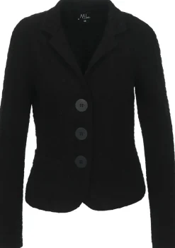 Blazers & Jasjes>ML COLLECTIONS BLAZER Zwart