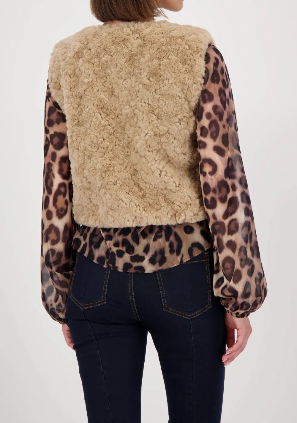 Gilets|Blazers & Jasjes>MONARI GILET Beige