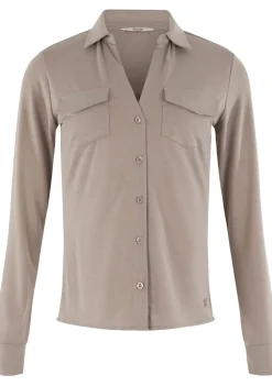 Blouses>MOSCOW BLOUSE Beige