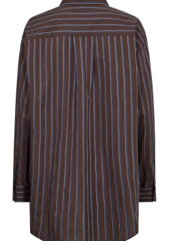 Blouses>MOSMOSH BLOUSE Bruin