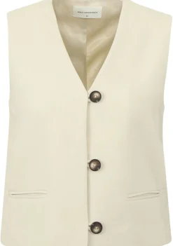 Gilets|Blazers & Jasjes>MSCH COPENHAGEN GILET Beige