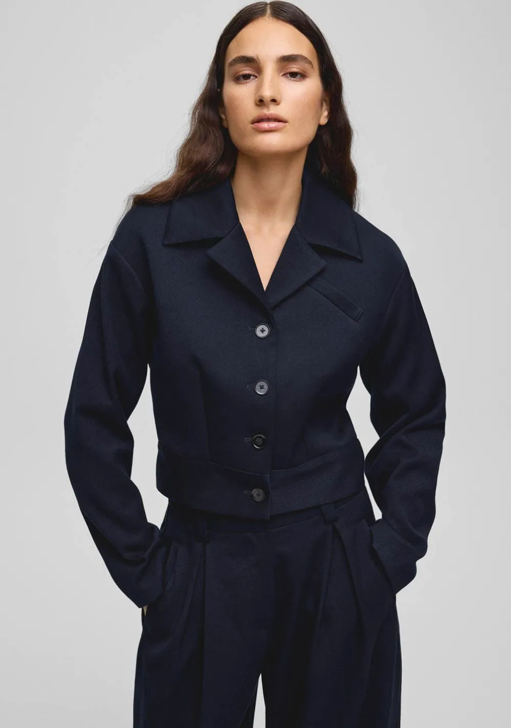 Blazers & Jasjes|Pakken & Co-Ords>MSCH COPENHAGEN JASJE Blauw