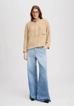 Blouses>MUNTHE BLOUSE goud