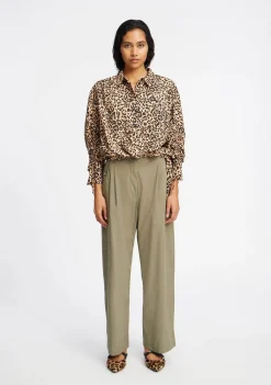 Blouses>MUNTHE BLOUSE Beige