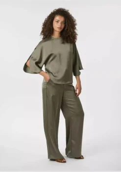 Blouses>NEO NOIR BLOUSE Groen