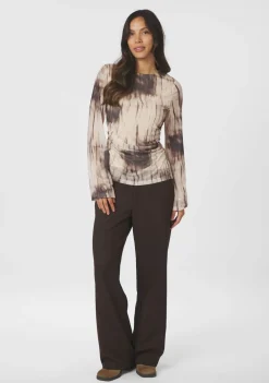 Blouses>NEO NOIR BLOUSE Bruin