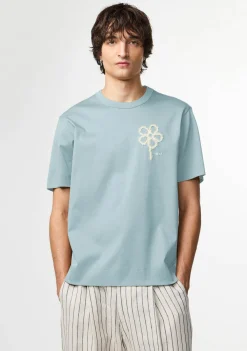 T-Shirts>NN07 TSHIRT Blauw