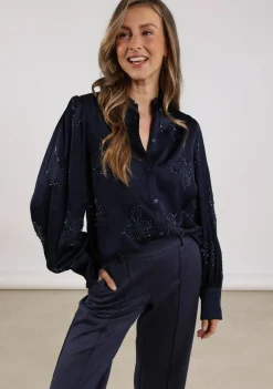 Blouses>NUKUS BLOUSE Blauw