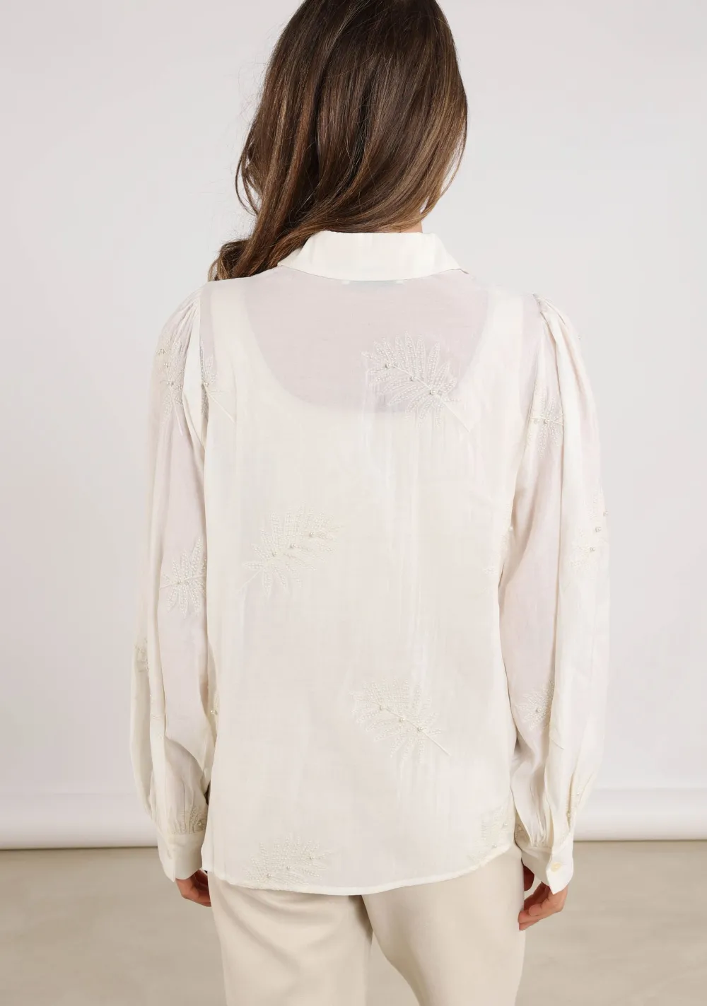 Blouses>NUKUS BLOUSE Off white