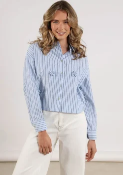 Blouses>NUKUS BLOUSE Blauw
