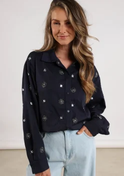 Blouses>NUKUS BLOUSE Blauw