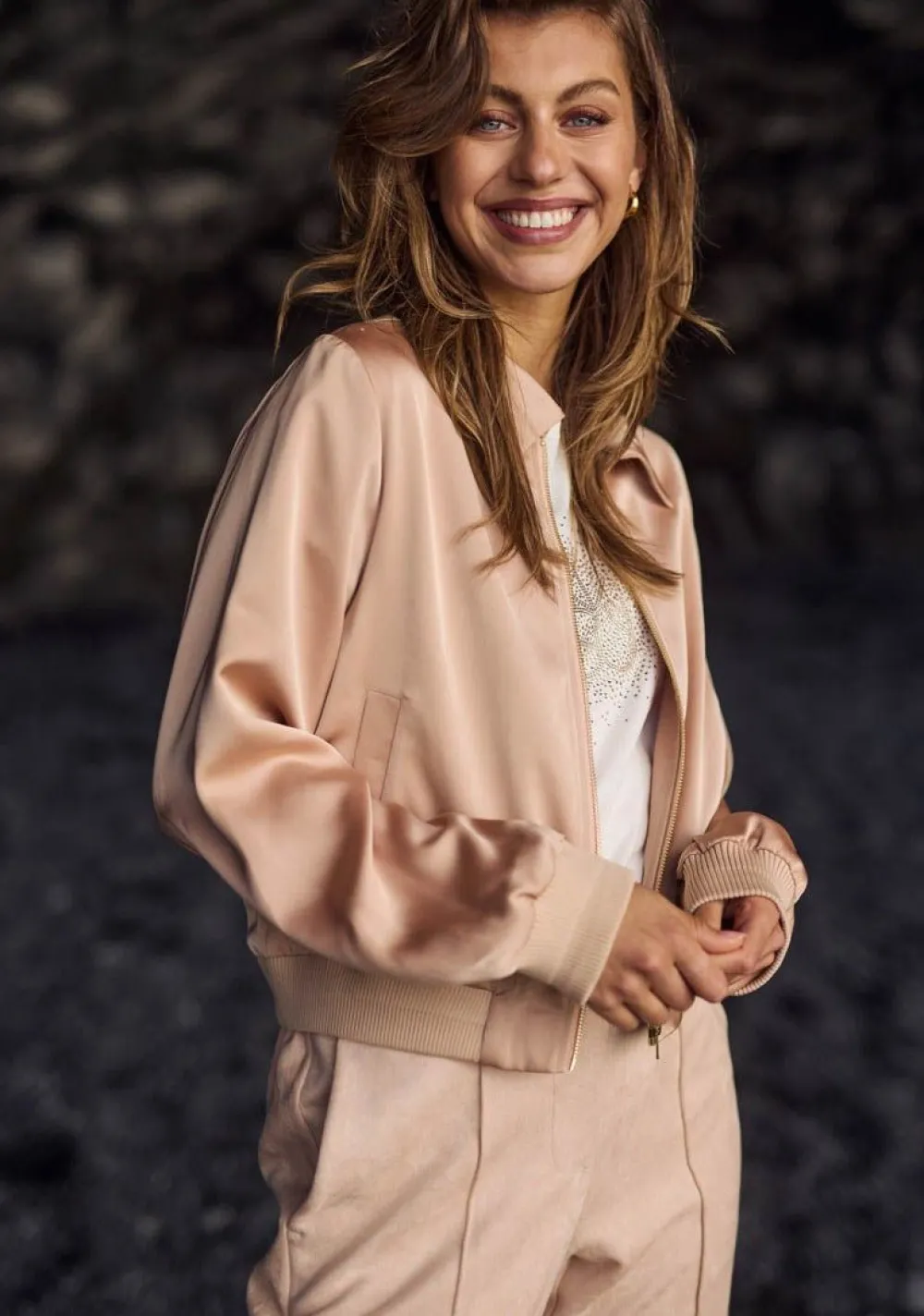 Blazers & Jasjes|Jassen>NUKUS BOMBERJACK Roze