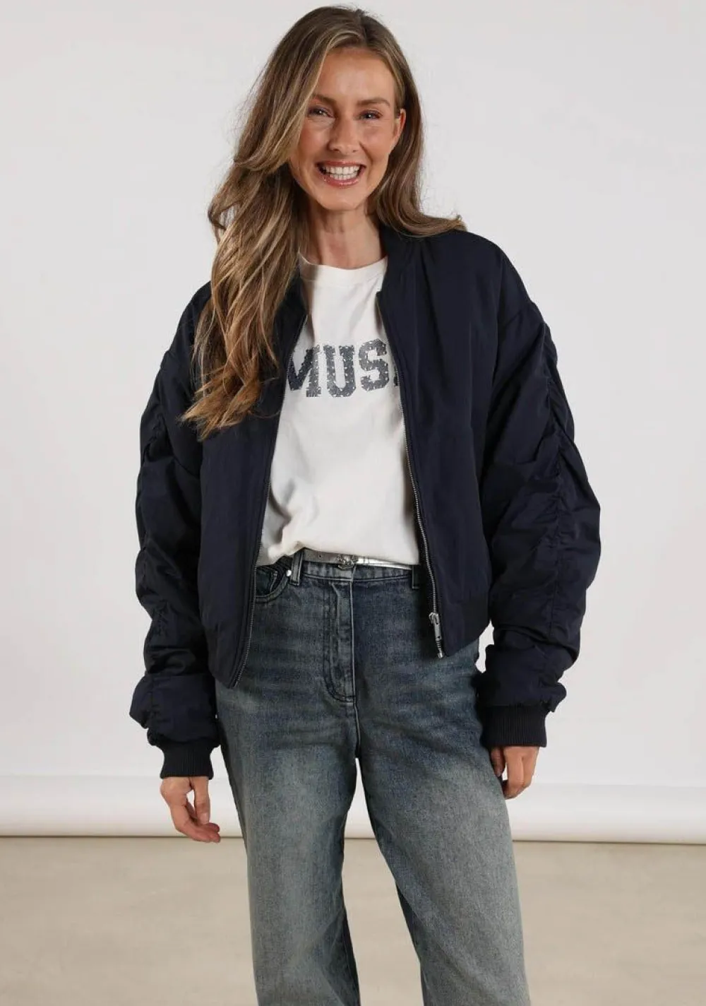 Blazers & Jasjes|Jassen>NUKUS BOMBERJACK Blauw