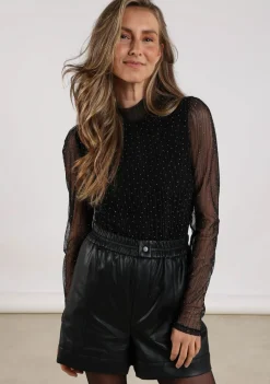 Shirts>NUKUS SHIRT Zwart