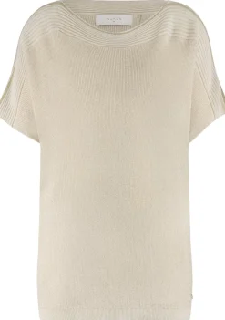 Truien>NUKUS TRUI KORTE MOUW Beige